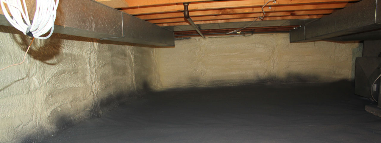 Elgin spray foam insulation for crawl spaces